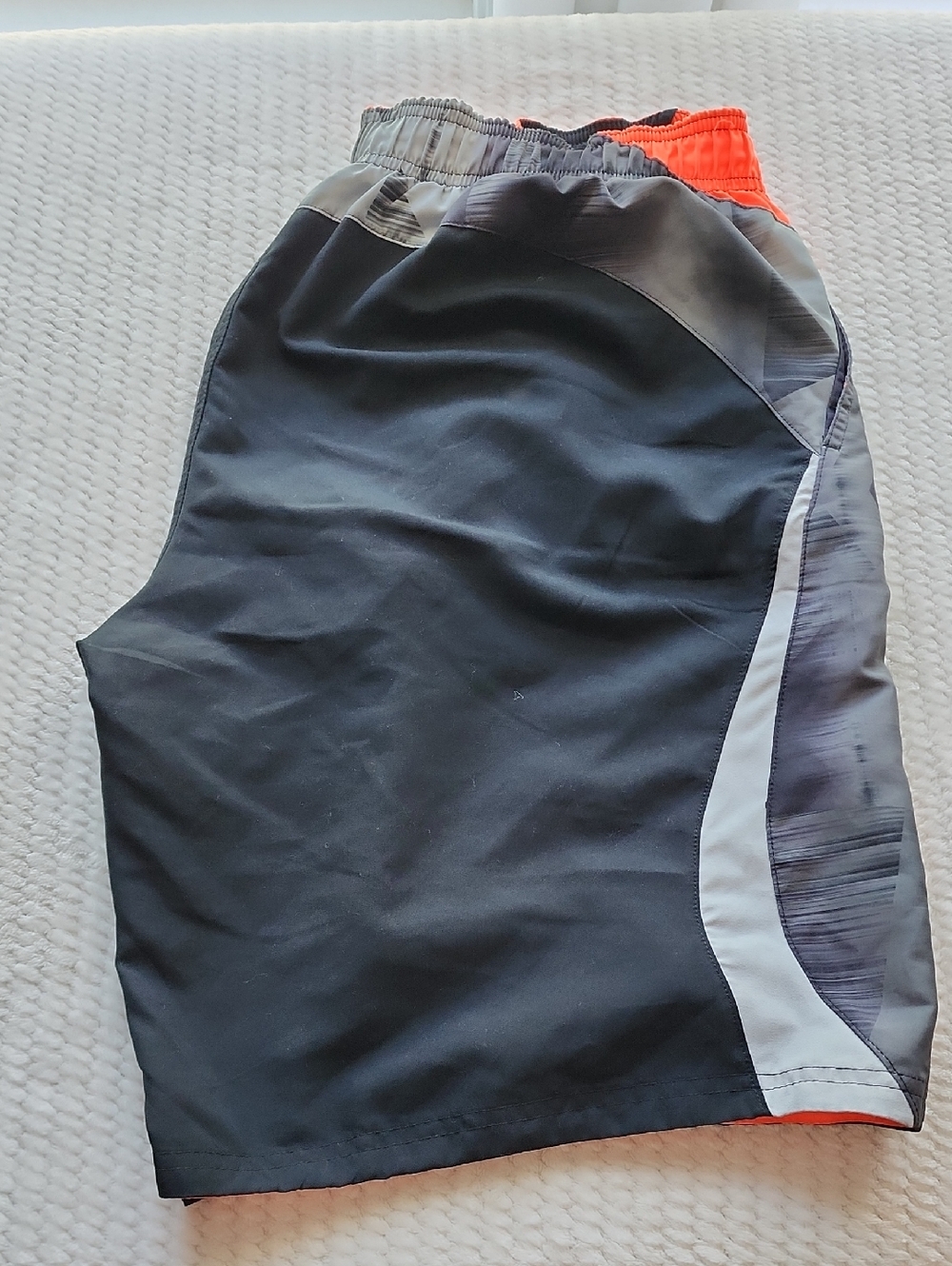 Nike Black Gray & Orange Shorts